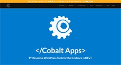 Desktop Screenshot of cobaltapps.com
